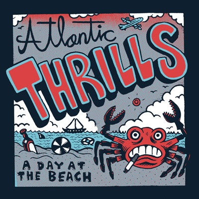 Atlantic Thrills : A Day At The Beach (7", Mat)