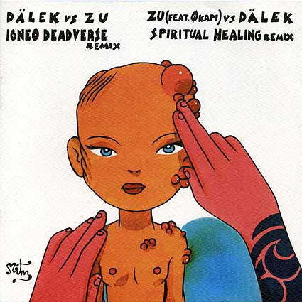 Dälek Vs Zu Feat. Økapi : Dälek Vs Zu (7")