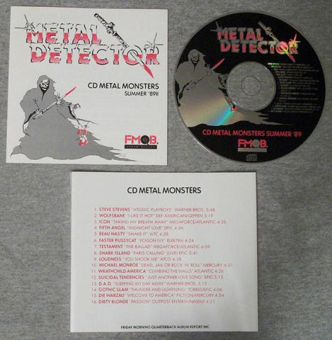 Various : Metal Detector (CD, Album, Comp, Promo)
