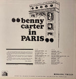 Benny Carter : Benny Carter In Paris (LP, Album, Mono)