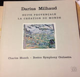 Milhaud*, Charles Munch, Boston Symphony Orchestra : La Création Du Monde - Suite Provençale (LP, Sli)