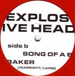 Explosive Head : I Will Fuck You Up (7", Single, Red)