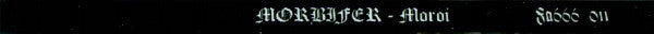 Morbifer : Moroi (CD, Album)