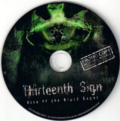 Thirteenth Sign : Rise Of The Black Angel (CDr, Album, Promo)