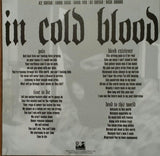 In Cold Blood (2) : In Cold Blood (7", EP, Ltd, RE, Pin)