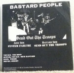 Bastard People : Send Out The Troops (7", Vio)