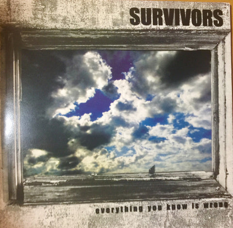 Survivors (2) : Everything You Know Is Wrong (7", EP, Ltd, Whi)