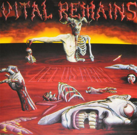 Vital Remains : Let Us Pray (LP, Album, RE)