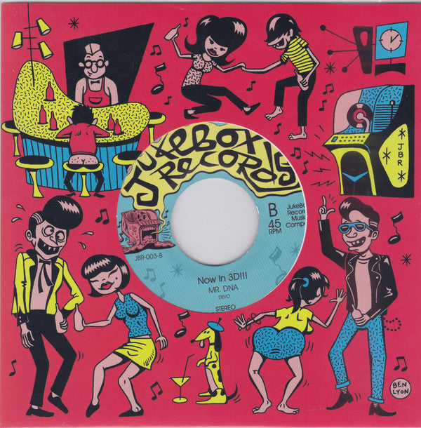 Now In 3D : Television (7", Red)