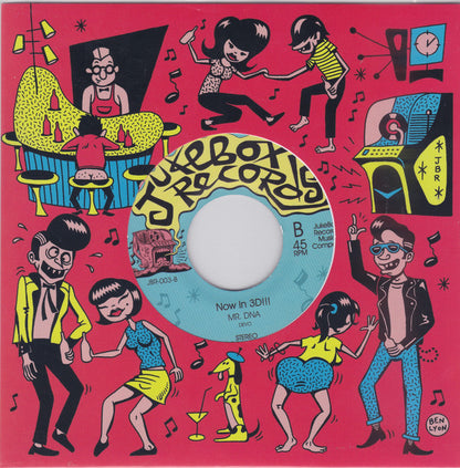 Now In 3D : Television (7", Red)