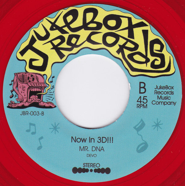 Now In 3D : Television (7", Red)