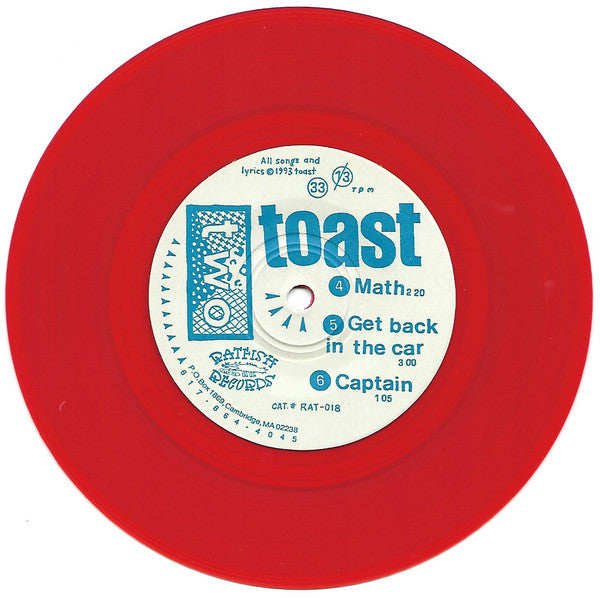 Toast (12) : Beatríz (7", EP, Red)