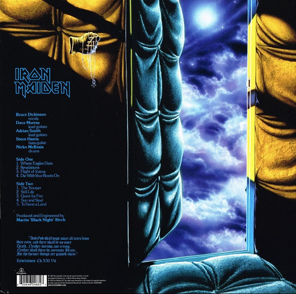 Iron Maiden : Piece Of Mind (LP, Album, RE, RM, 180)