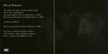 From Chaos : Black Romance (CDr, EP, Ltd)