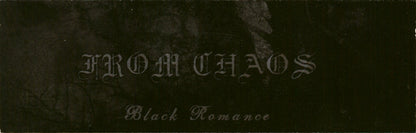 From Chaos : Black Romance (CDr, EP, Ltd)