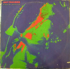 Pat Travers : Radio Active (LP, Album, Club, RCA)