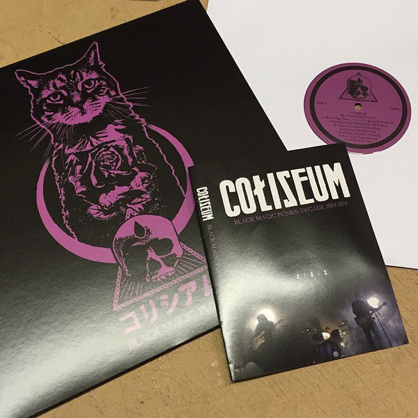Coliseum (2) : Black Magic Punks (12", EP, Pur + DVD-V, NTSC + Ltd)