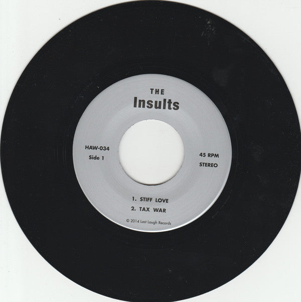 The Insults (2) : Stiff Love EP (7", RE)