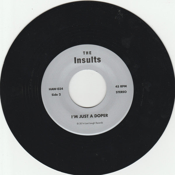 The Insults (2) : Stiff Love EP (7", RE)