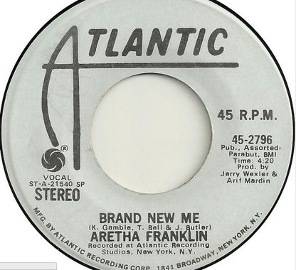 Aretha Franklin : Brand New Me (7", Mono, Promo)