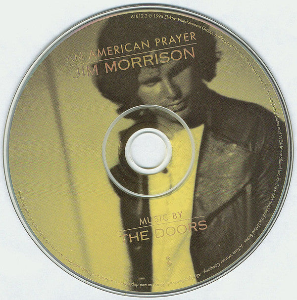 Jim Morrison Music By The Doors : An American Prayer (CD, Album, RE, RM)