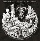 Eyesore (2) / The Donner Party / Darkmill / Take One For The Team : Takeonemillpartysore: 4 Way Split (CD, Album, Comp)