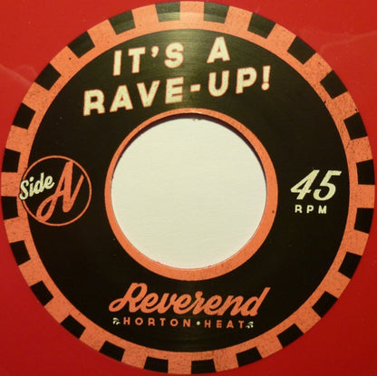 Reverend Horton Heat : It's A Rave-Up / Beer, Write This Song (7", RSD, Single, Ltd, Red)