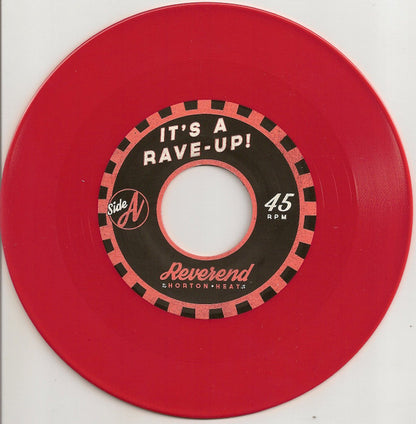 Reverend Horton Heat : It's A Rave-Up / Beer, Write This Song (7", RSD, Single, Ltd, Red)