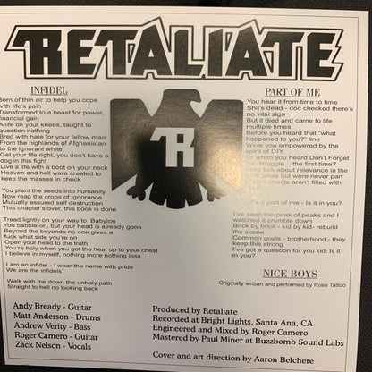 Retaliate : Infidel (7")