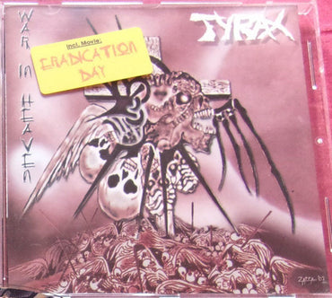 Tyrax : War In Heaven (CD, Album)