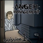 Various : Anger Management Session 1 (7", Comp, Red)