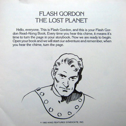 Unknown Artist : Flash Gordon - The Lost Planet (7")