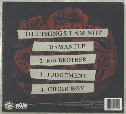 Ghost Key : The Things I Am Not (CD, EP, Dig)