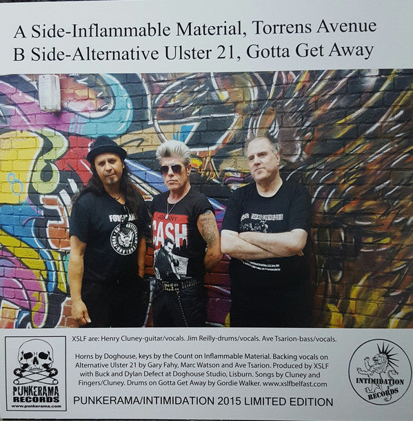 XSLF : Inflammable Material EP (7", EP, Ltd)