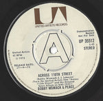 Bobby Womack & Peace (4) : Across 110th Street / Hang On In There (7", Single, Promo)