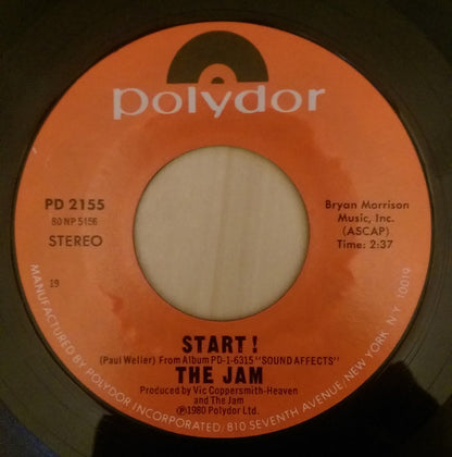 The Jam : Start! (7", Single)