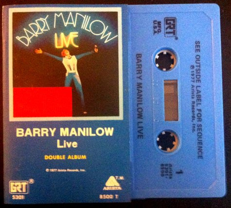 Barry Manilow : Live (Cass, Album, Blu)