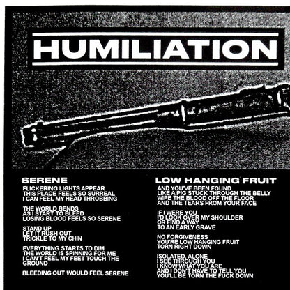 Humiliation (3) : 4 Track E.P. (7", EP)