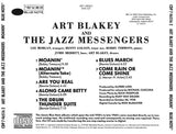 Art Blakey And The Jazz Messengers* : Moanin' (CD, Album, Club, RE)