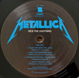 Metallica : Ride The Lightning (LP, Album, RE, RM)