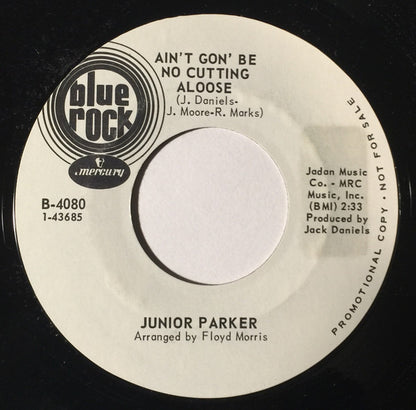 Little Junior Parker : I'm So Satisfied (7", Promo)