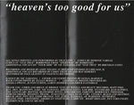 True Love (7) : Heaven's Too Good For Us (Cass, Album, Cle)