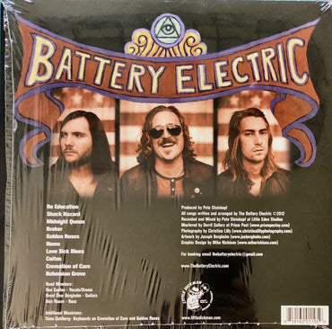 The Battery Electric : Weaving Spiders (LP, Album)