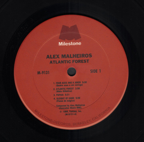 Alex Malheiros : Atlantic Forest (LP, Album, Bar)