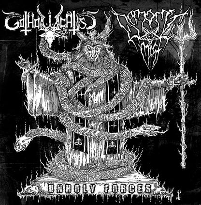 Gotholocaust, Demonic Mist : Unholy Forces (CD, Album, Spl)
