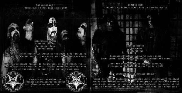 Gotholocaust, Demonic Mist : Unholy Forces (CD, Album, Spl)