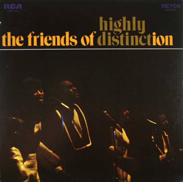 The Friends Of Distinction : Highly Distinct (LP, Album, Roc)