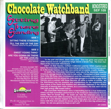 The Chocolate Watchband : Sitting There Standing (7", EP, Gre)