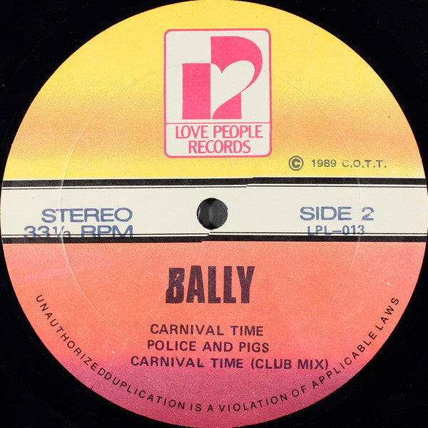 Bally : Caribbean Woman (LP)