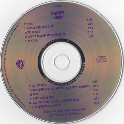 Prince : 1999 (CD, Album, Club, RE)